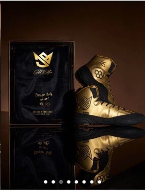 RUDIS JB1 ADULT WRESTLING SHOES - ALL I SEE IS GOLD - GOLD